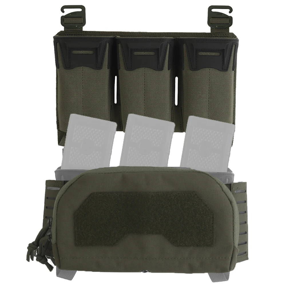 

Agilit Style 2nd Layer Admin Pouch Tactical Storage Bag for Multi-Caliber Triple Mag Pouch Airsoft Vest Plate Carrier Accessory