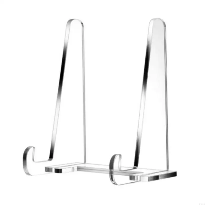

T5EA Clear Acrylics Earsel Display подставка 5.9 -дюймовая декоративная тарелка подставка для отображения фото книги картинки