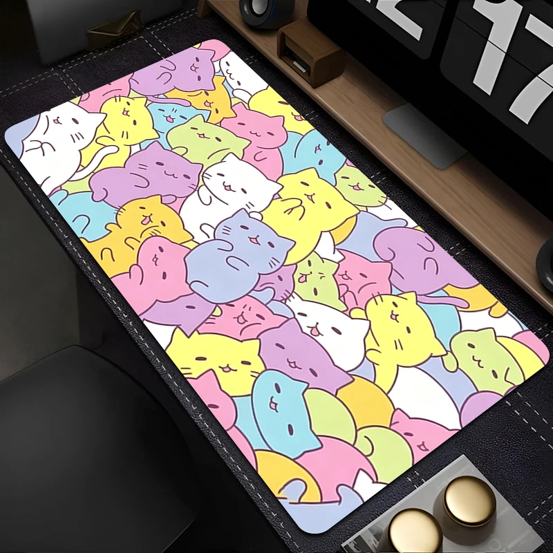 White Cartoon Mouse Pad Gamer  - огляд і ціна Laptop Accessories Essential