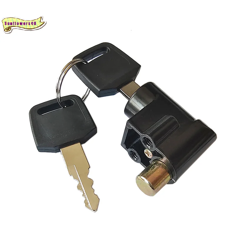 

Battery Box Lock with Big Head Front Lock System Secure Accessory for Electric Bicycle Ebike and Scooters