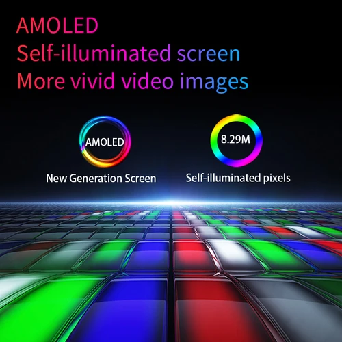 Imagen 2 del producto VCHANCE Monitor portátil OLED de 13,3 pulgadas 1920x1080p marco de Metal con soporte 100% DCI-P3 extensor de pantalla de viaje de oficina para ordenador portátil Mac