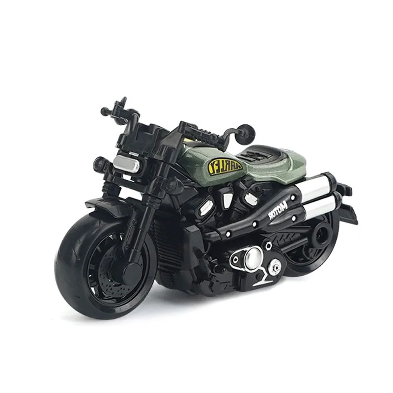 จําลองรถจักรยานยนต์รุ่น 1:64 Scale Racing ทีมของเล่นอาคารเมืองรถไฟฉากรถไฟของขวัญวันเกิดเด็ก 1PCS