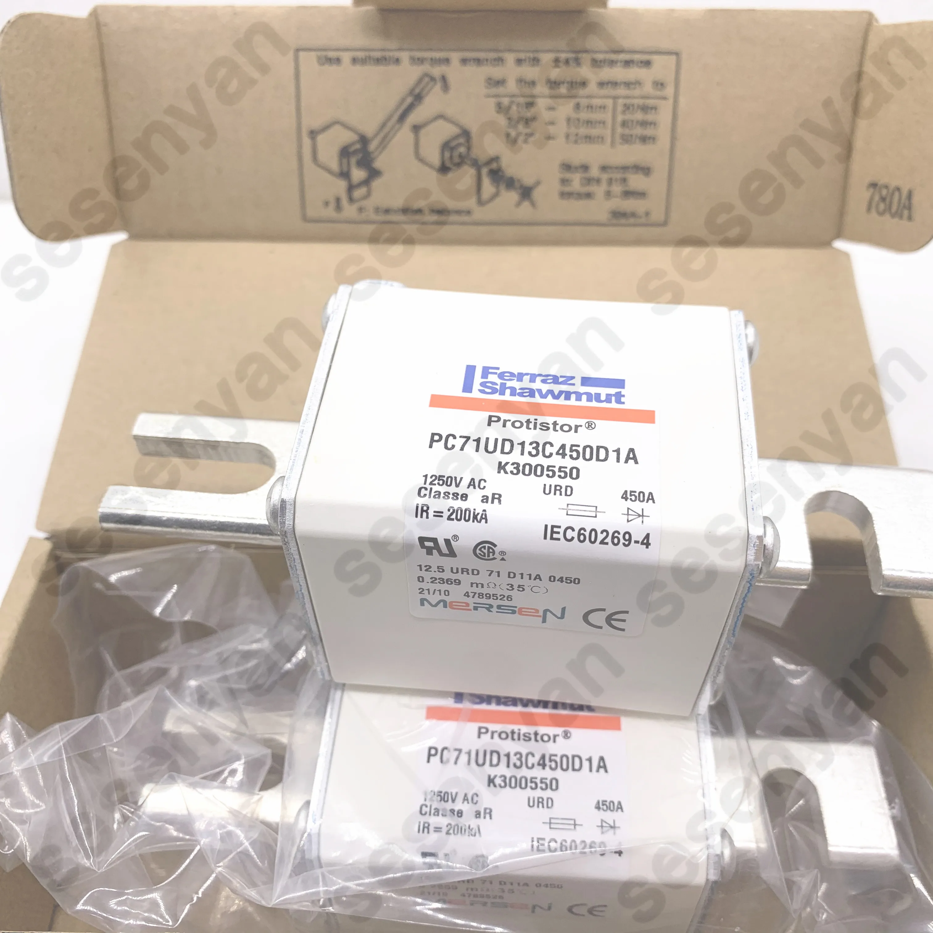 fusivel 125urd71d11a0450 1250v 450a k300550 en60269 01