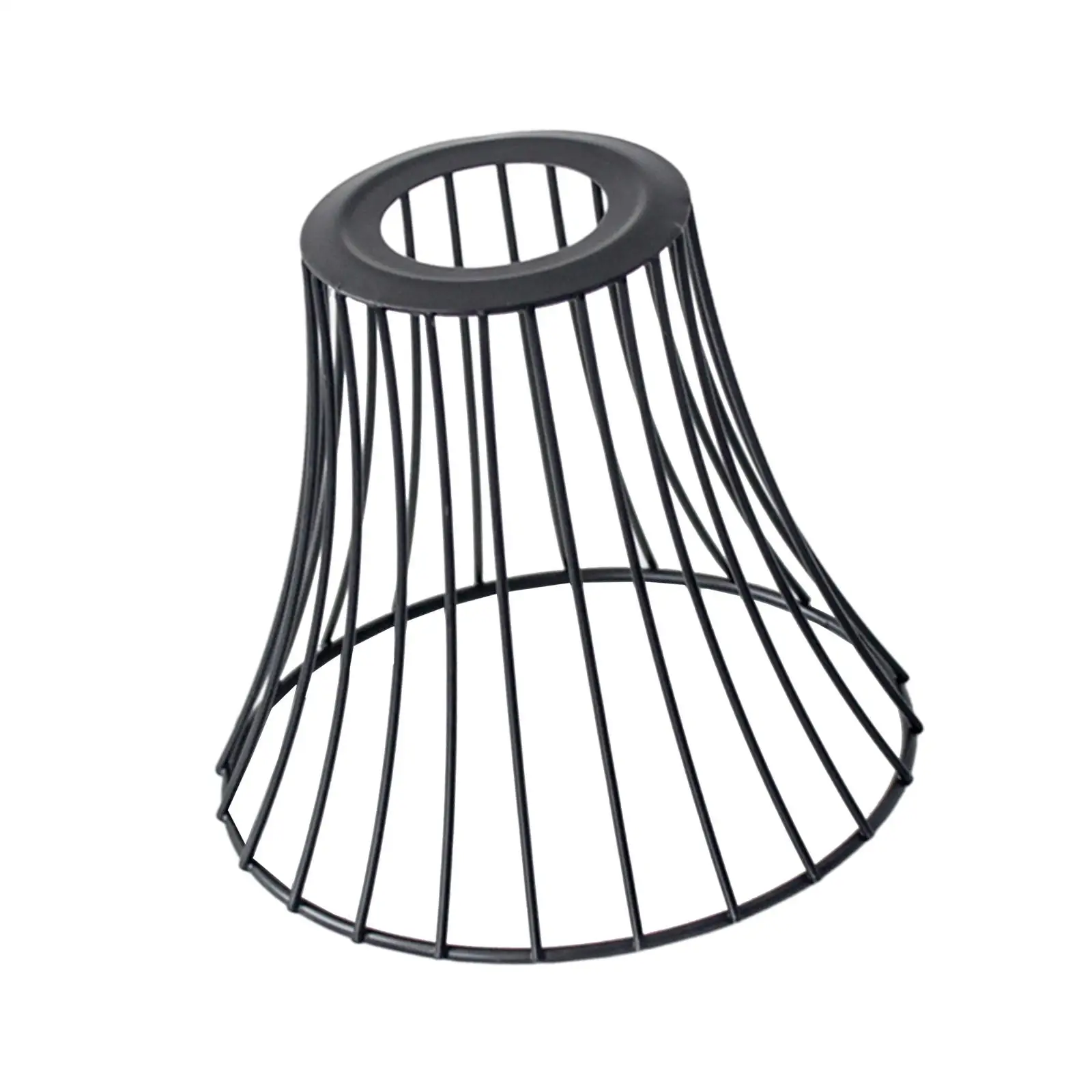 Iron Wire Lampshade Bedside Lamp Ceiling Lamps Table Lamp Metal Bulb Cage for Farmhouse Dining Room Teahouse Kitchen Outdoor