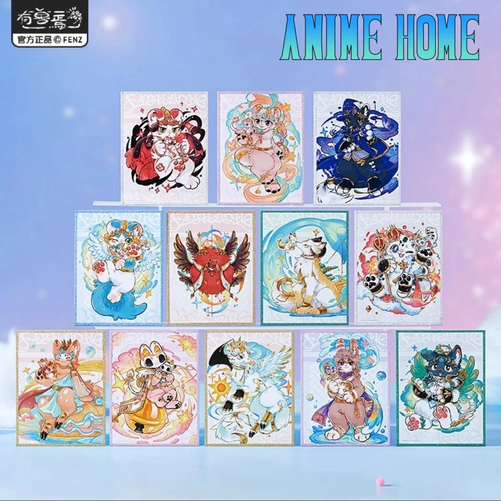 

Official Fabulous Beasts Cartoon shikishi Act Paper Anime Cosplay Original Gift