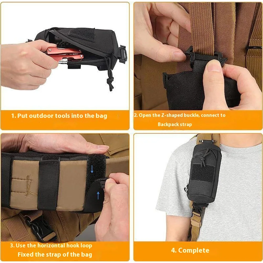 Tactical MOLLE Shoulder Strap  - Edc Carry Belt review and price