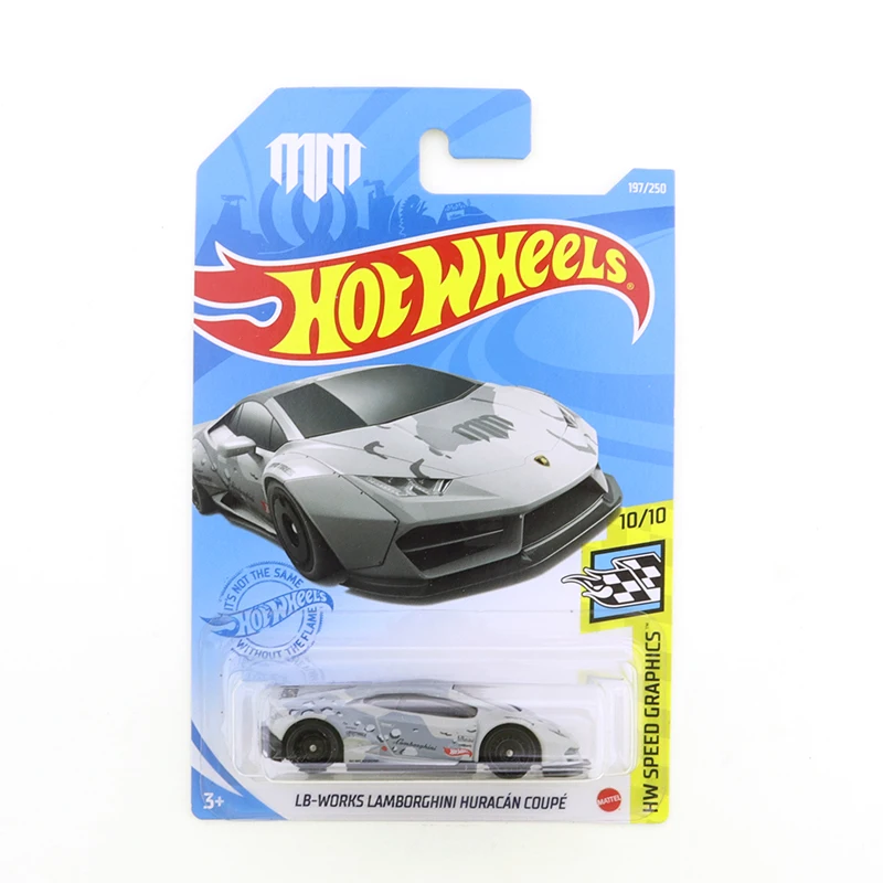 2021M Hot Wheels Hot Small Sports Car Model Toy Metal Boy Children Honda  Lamborghini