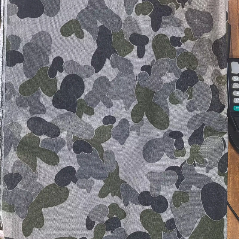 

500D Camouflage Cotton Plaid Infrared-resistant and Waterproof Tactical Outdoor Clothing Fabrics Hunting Sewing Tactical DIY