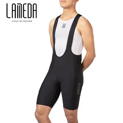 Lameda Men Cycling Shorts Bib Pants Seamless Breathable Men's Cycling Shorts with Cycling Pant Pad Men's Cycling Clothing