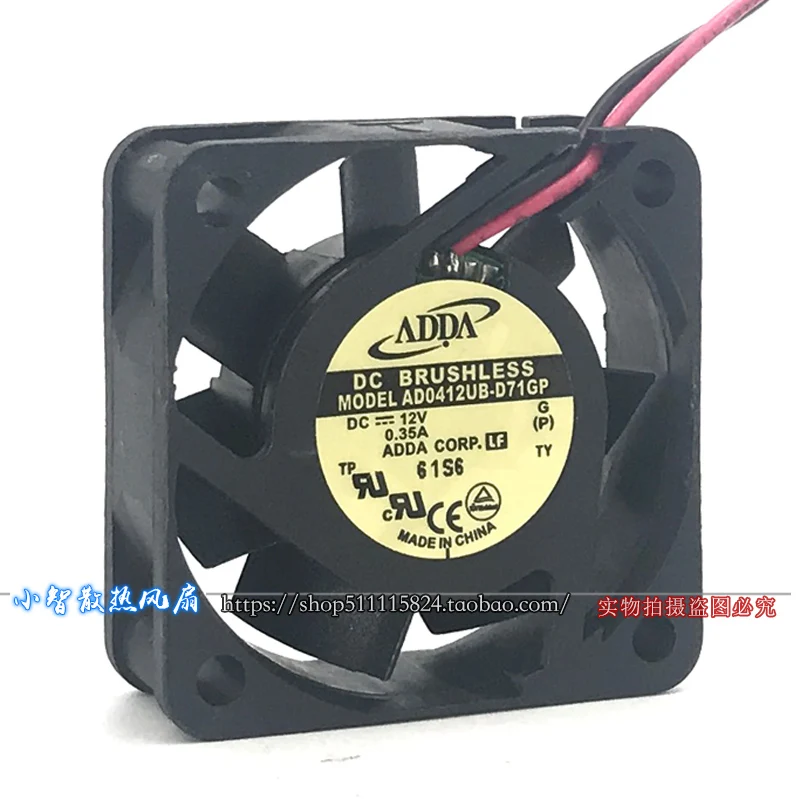 ORIGINAL AD0412UB-D71GP 12V 0.35A 4015 40*40*15mm KIPAS PENDINGIN BARU RADIATOR