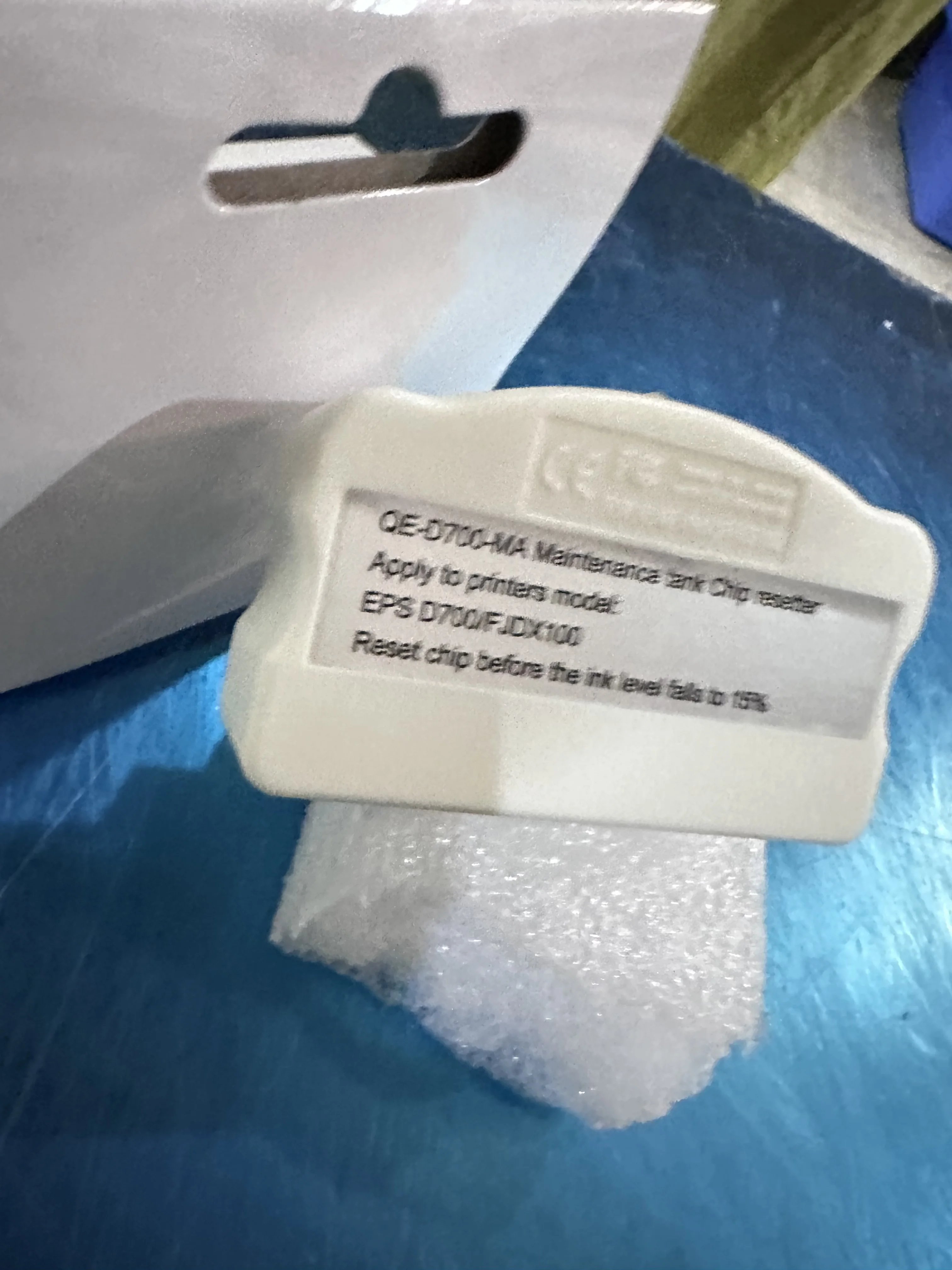 

T5820 C13T5820 Коробка для обслуживания Чернильный бак Сброс чипа для Epson Surelab D700 для Fuji DX100 p800 P808 P807 Сборник отработанных чернил