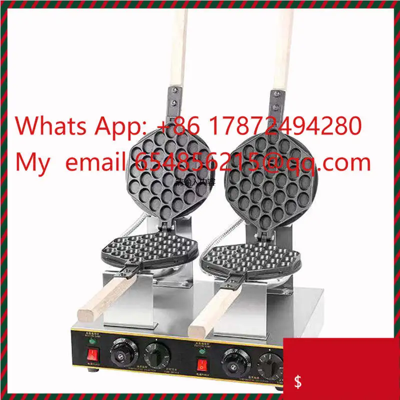 Factory Price Grain Processing Machine  Industrial Double Pan Waffle Machine Waffle Maker