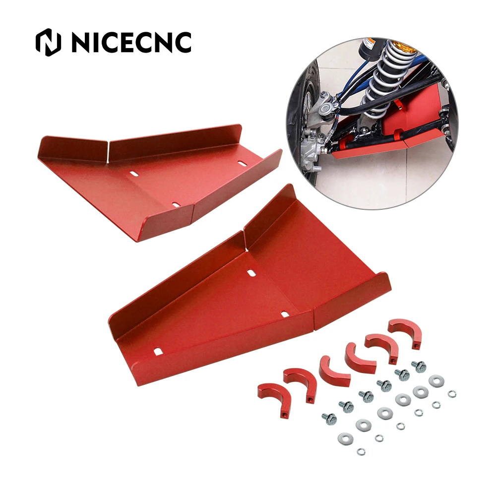 

For Raptor 700 ATV A-Arm Guard Plates Protection For Yamaha Raptor 700R 700 YFM700 YFM700R Raptor 700 Aluminum Alloy Quad Parts