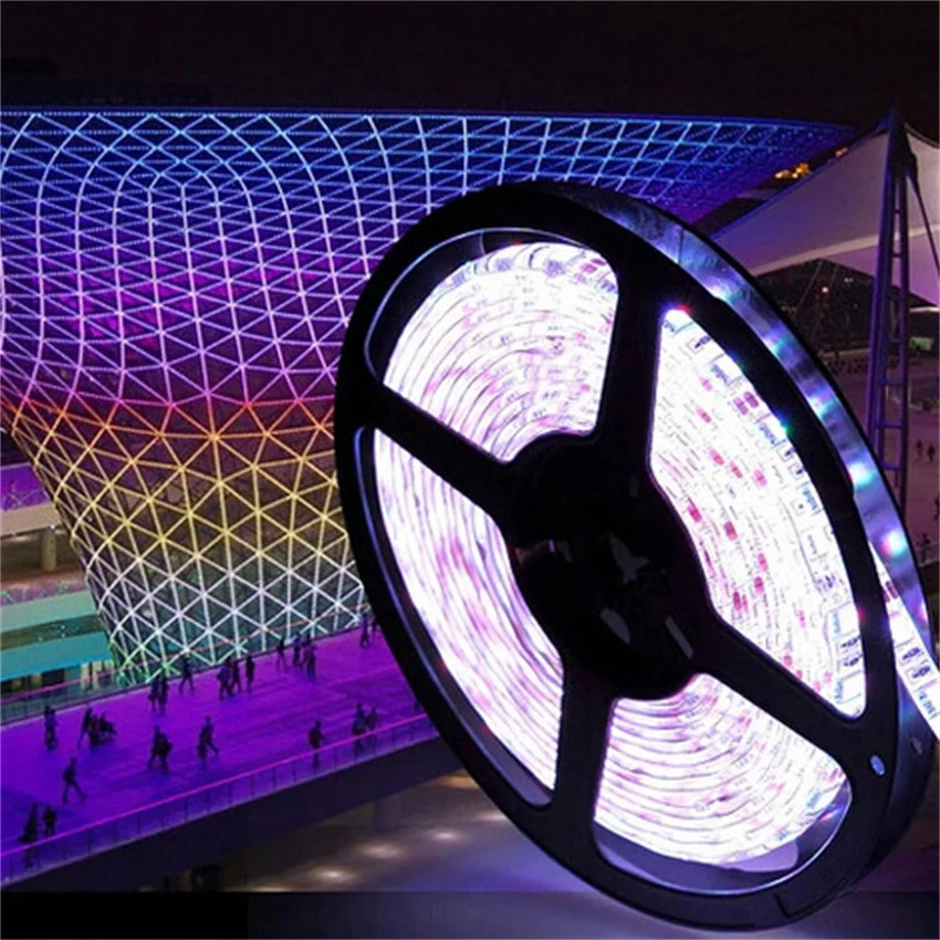 Imagem -03 - Fábrica Custom Epistar Chip Led Strip Light 60leds m Smd5050 Rgbw Rgbbnw Rgbww 12v 24v