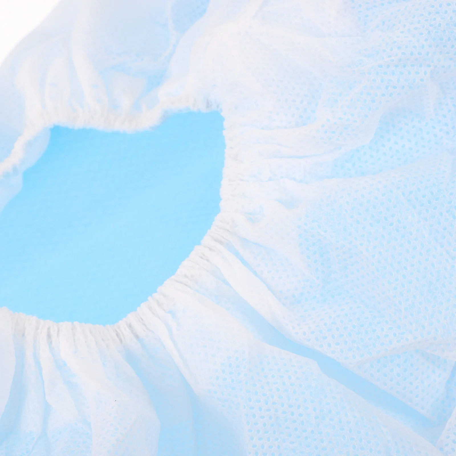 50Pcs Non-Slip Breathable Shoe Covers Adult Indoor Shoe Protectors Flexible Elastic Opening Floor Protection Shoes Cover