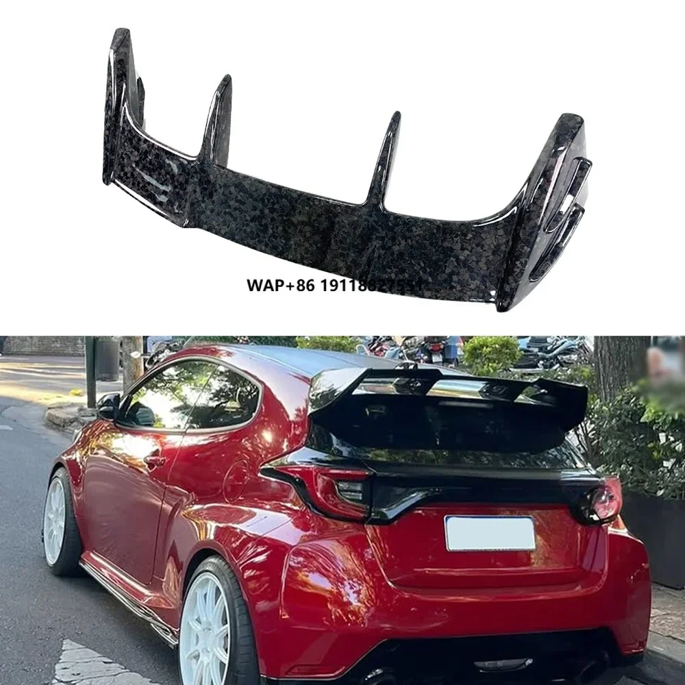 

Forged Carbon Fiber Rear Wing Spoiler for GR YARIS GXPA16 Rear Wing