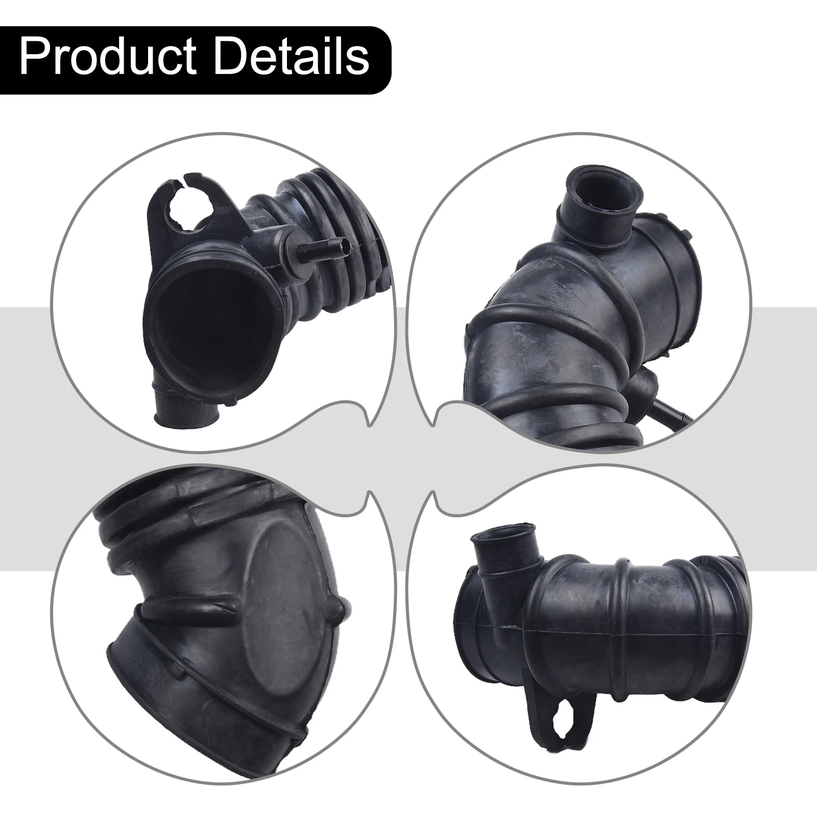 

Car Accessories For KIA For Rio 2005-2011 Intake Hose Easy Installation Enhanced Performance Perfect Match Replacement Rubber