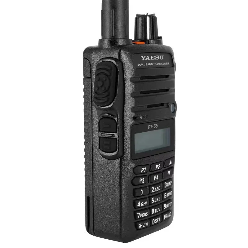 

YAESU 5W Power FT-65R FT-65 VHF UHF 2M /70CM Dual Band Ham Radio Transceiver FM Handheld Walkie-talkie