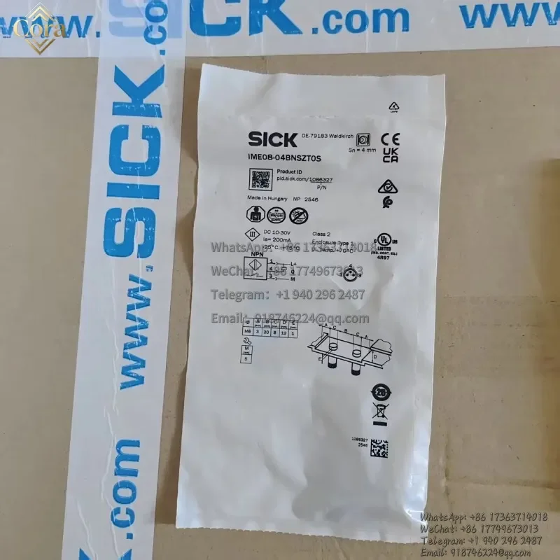 SICK Inductive Proximity Sensor IME08-04BNSZT0S Order Number 1086327 Proximity Switch New In Stock