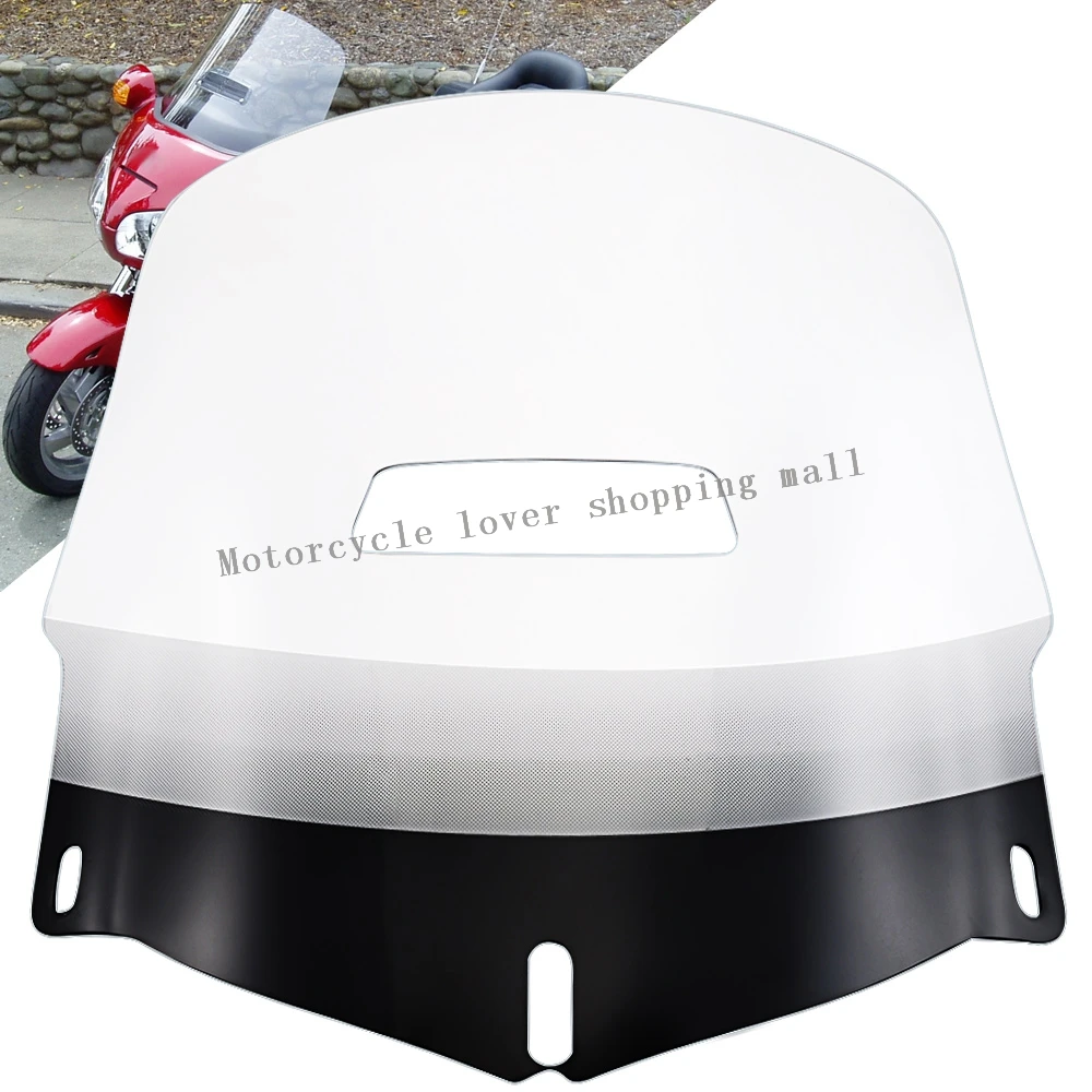 Moto Accessory Clear Windshield Wind Deflector Windscreen For Honda Goldwing GL1800 Gold wing 1800 2001-2017 New