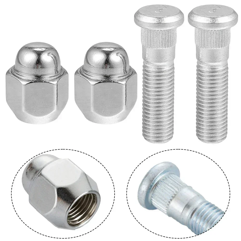 Car Wheel Stud Bolts For Hyundai Sonata 00-17 For Kia 52950-14140 52950-M1000 Steel Nuts Bolts Accessories Automotive Tools