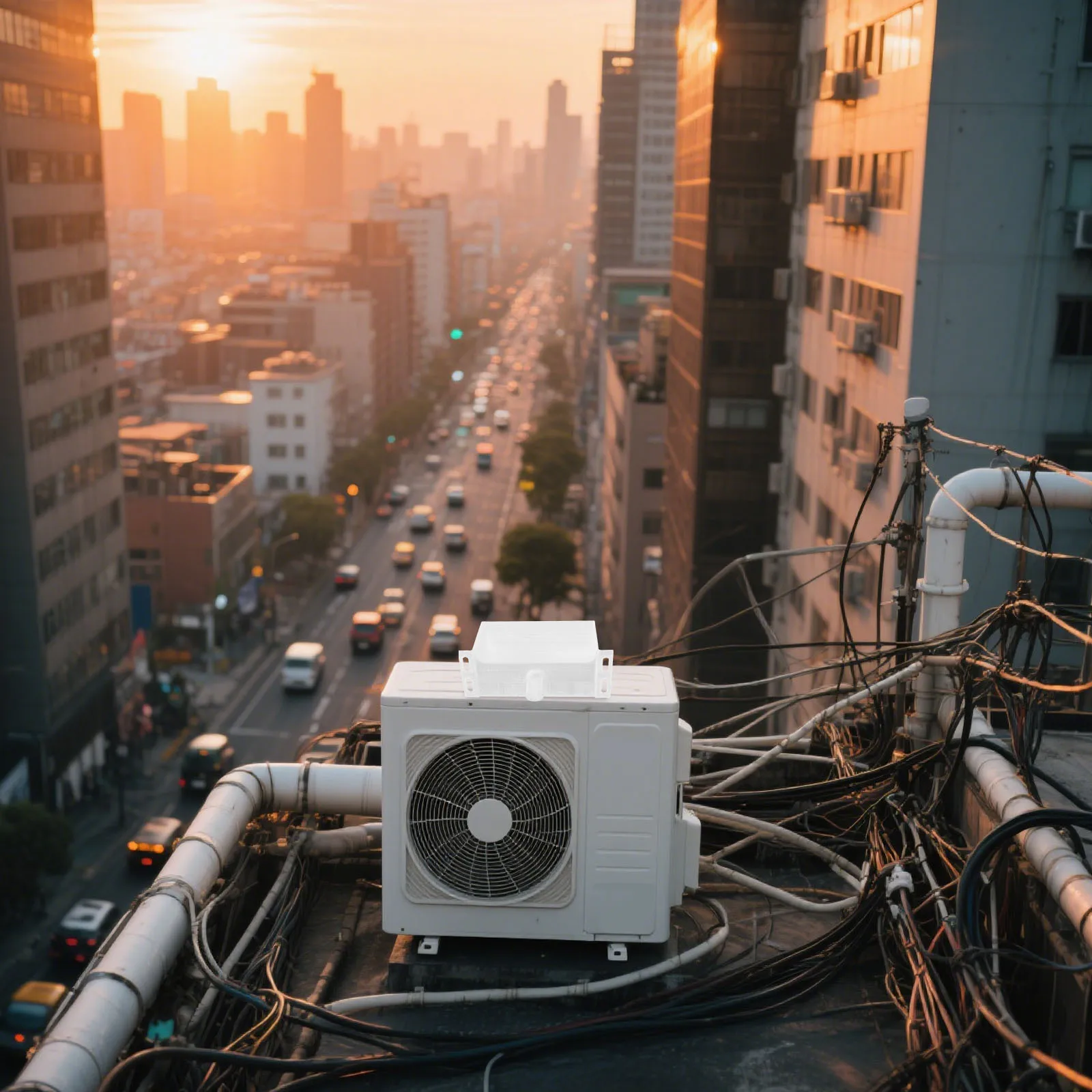 مكيف الهواء المكثف بالتنقيط عموم وحدة خارجية استنزاف صينية 5.3x2.2x2 بوصة طويلة الأمد لوحة الماسك المياه منع نازف #3