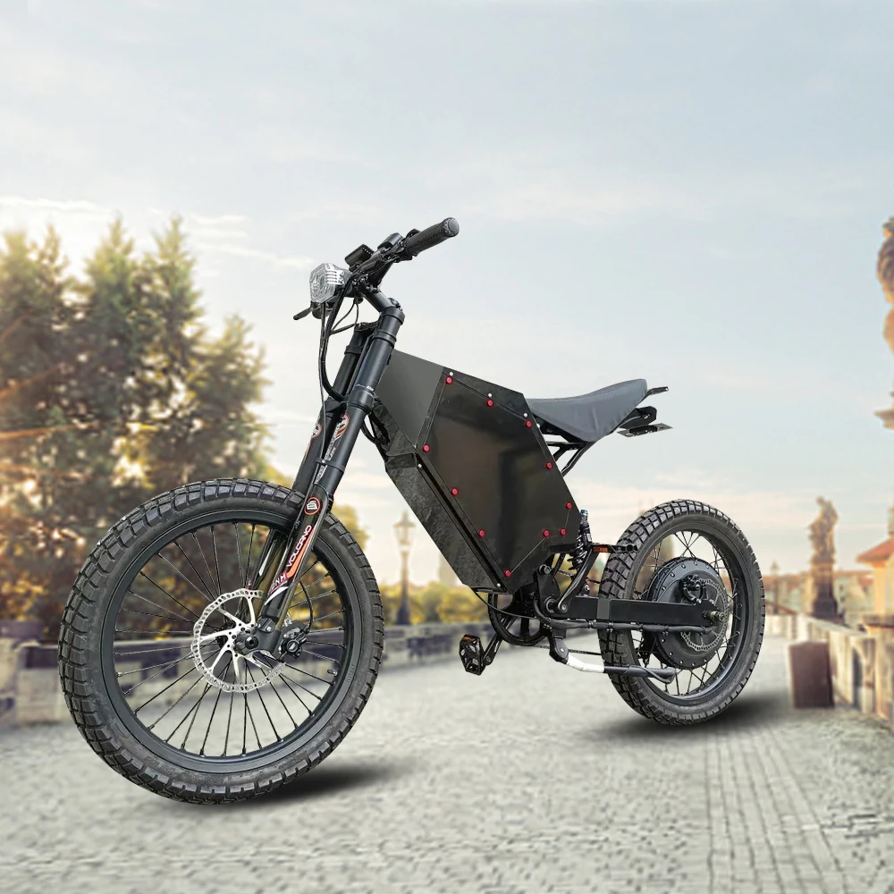72V 12000W Electric Dirt Bike - High Performance Enduro Bicycle Ebike 72V