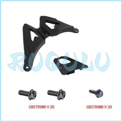 Zt350t-e Aluminum Alloy Rear Shelf Assembly (matte Black) 4116400-005022 For Zontes