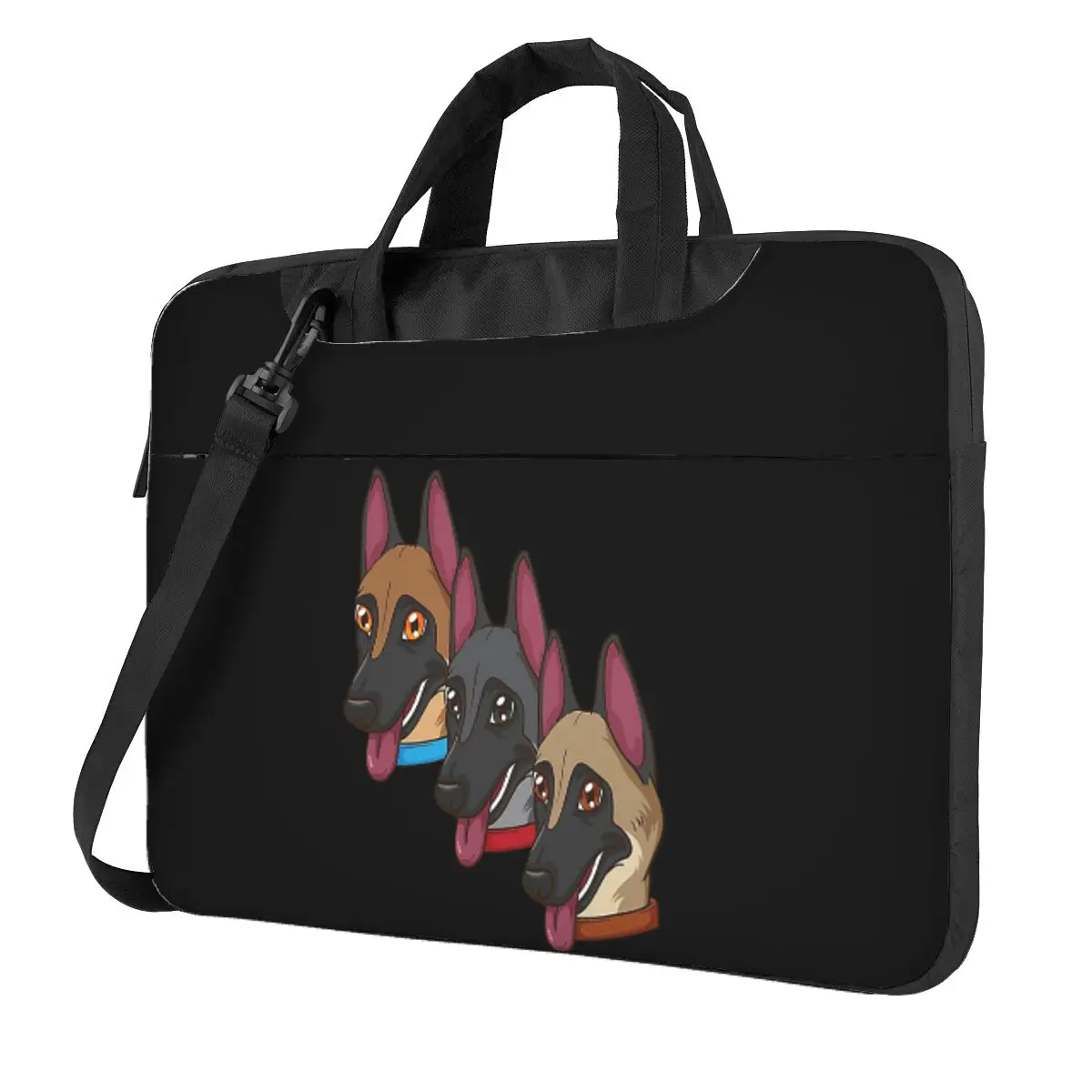 

Бельгийская овчарка Малинуа, сумка через плечо для ноутбука, сумка для компьютера 13, 14, 15,6 дюймов, чехол для ноутбука Macbook Pro Lenovo