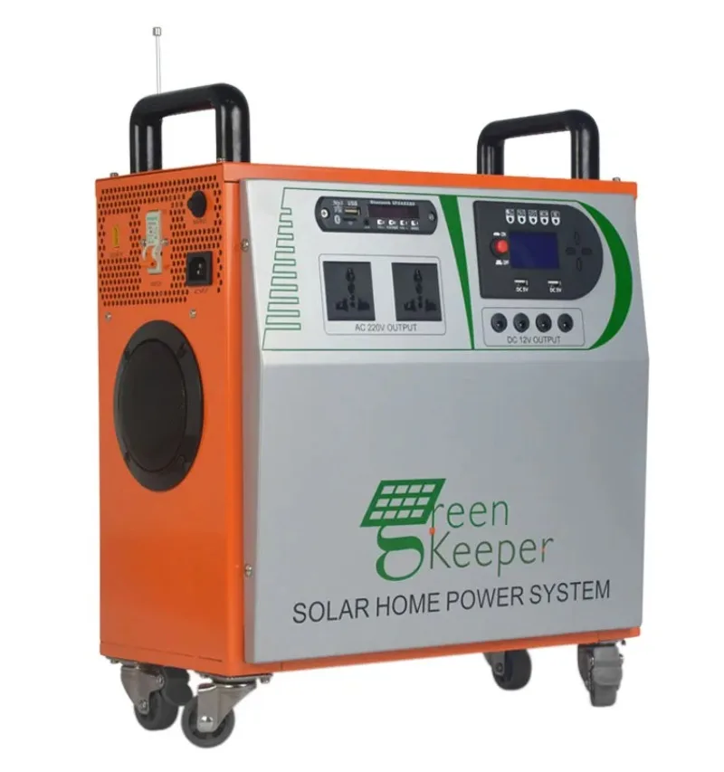 

2020 Newly designed 500W portable solar generator home power system