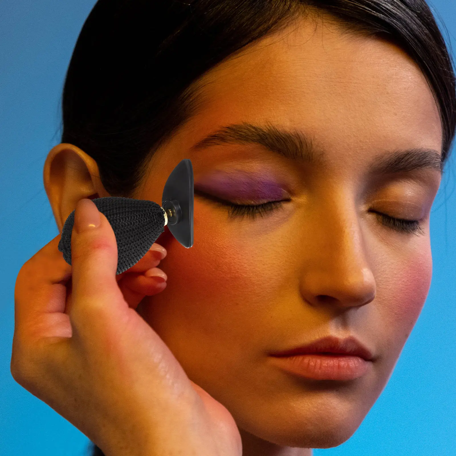 Women Eyeshadow Stamp Silicone Eye Shadow Tool Easy to Use Crease Stamp for Perfect Eyeshadow in Seconds Convenient Makeup