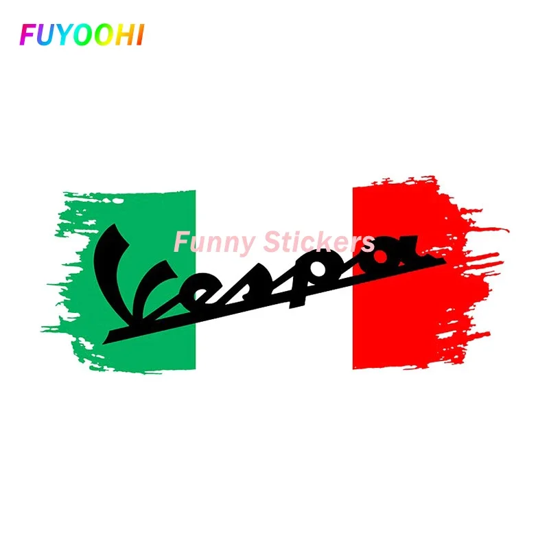 FUYOOHI – autocollants de jeu pour Vespa, étiquette étanche, Graffiti de coffre, planche de surf, Accessoires de moto en vinyle