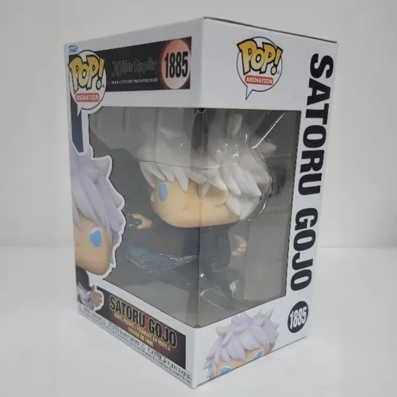 Satoru Gojo (تقنية ملعونة اللفة: أزرق) 1885 Jujutsu Kaisen الشكل FUNKO POP تحصيل طبعة محدودة الديكور لعبة هدية