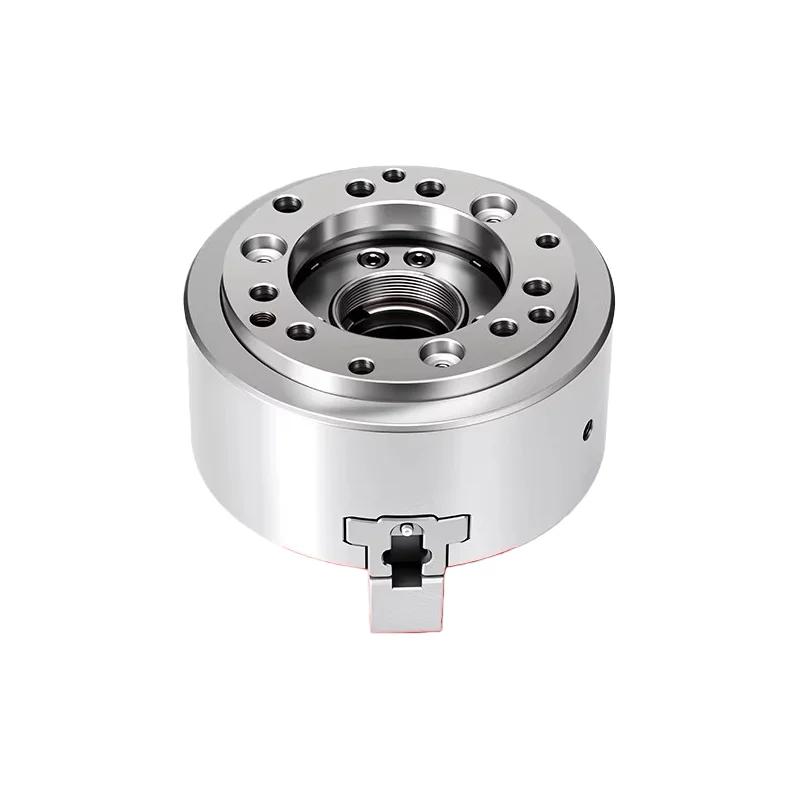 Taiwan Province standard hollow solid hydraulic chuck hydraulic power chuck 5 6 8 10 12 15 inch all-steel body.
