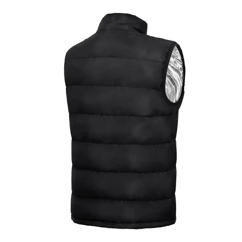 9 Zone  Heated Vest Jacket Unisex High Collar Businesswear Special Wide Fit Summer Collection No Brand Registered