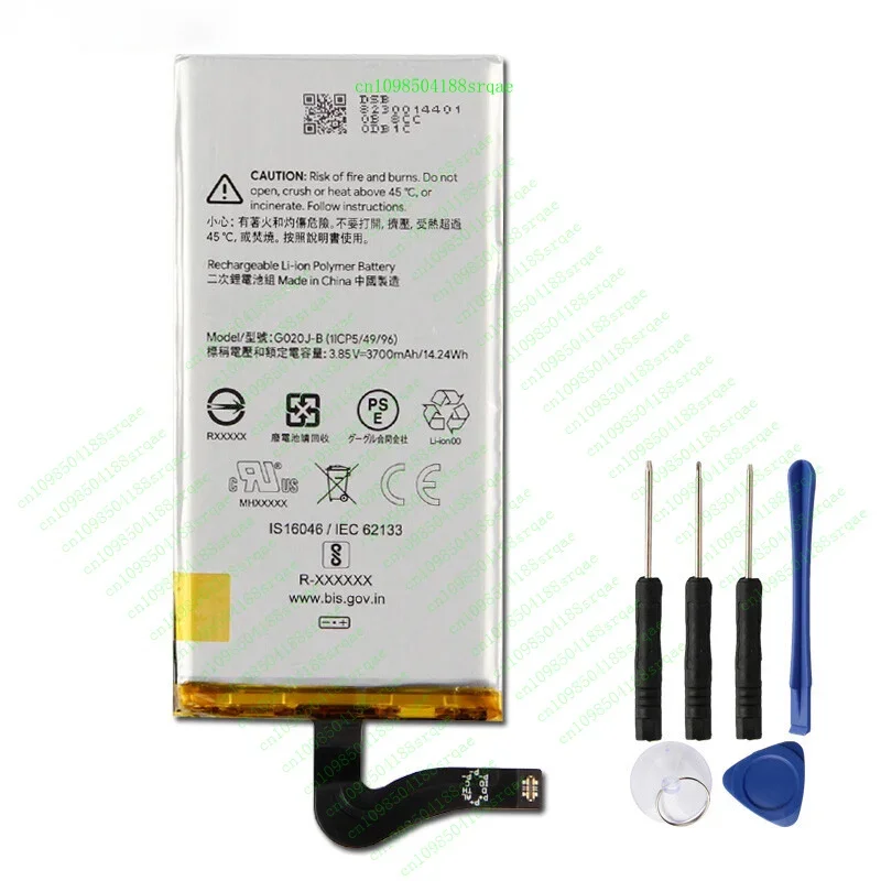 New G020J-B For Pixel 4XL Pixel4 XL Authentic Rechargeable Battery 3700mAhClippers