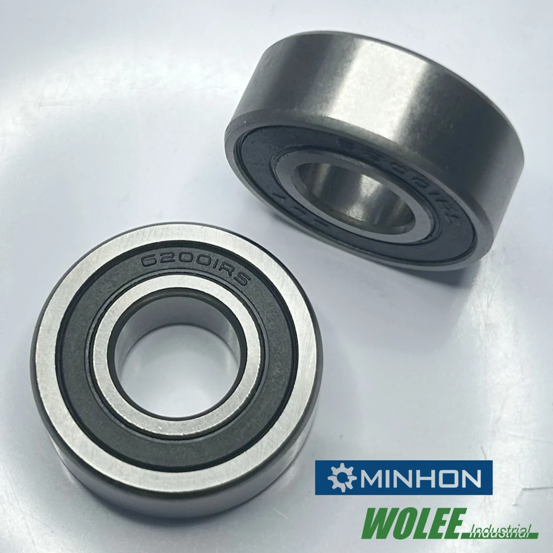 62001-2RS Cuscinetti a sfere a gola profonda in miniatura Dimensioni 12*28*10 mm