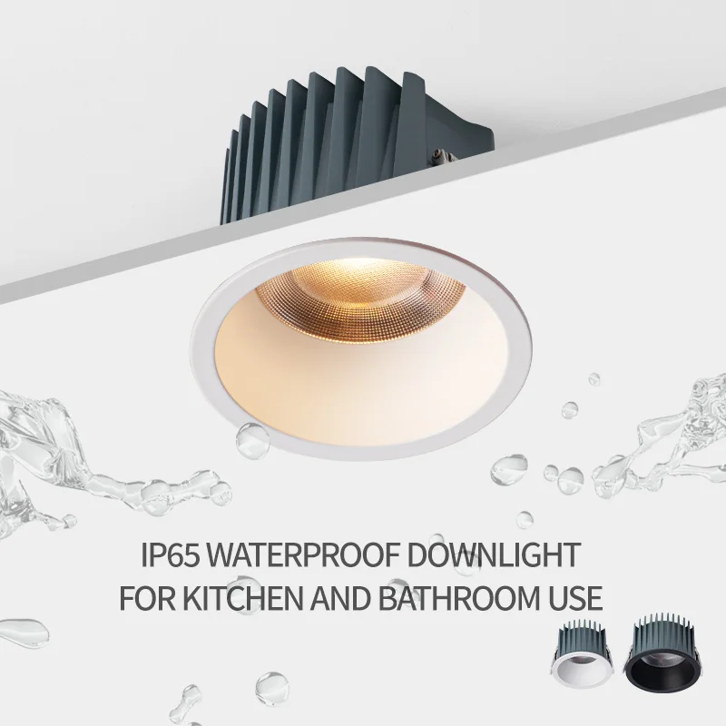 

Aisilan waterproof Led Downlight Grille Anti-glare Spot Light Embedded Ceiling Lamp Office Shop Strip Living Room