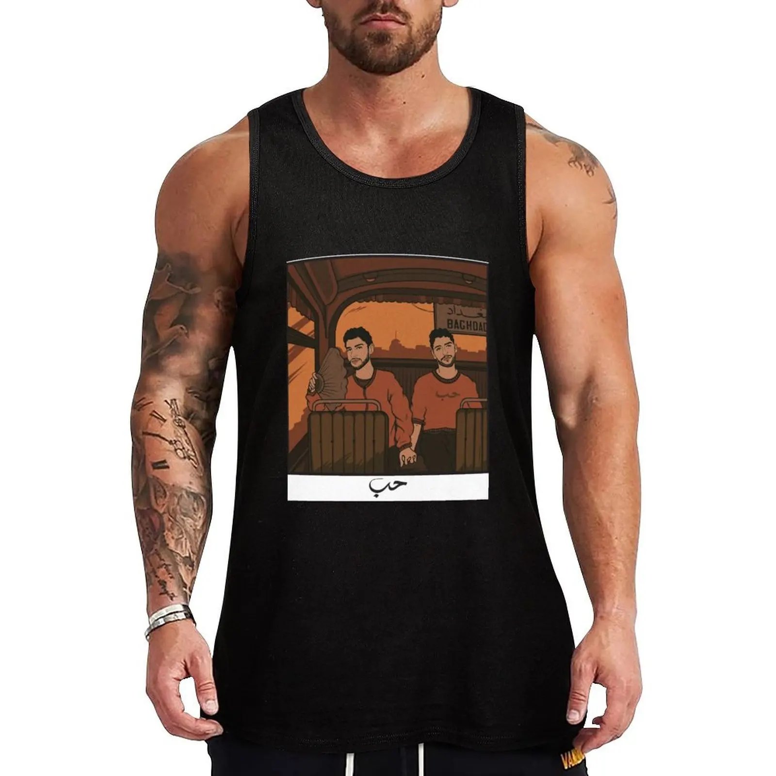 Zach and Michael Zak - gay Iraqi twins Tank Top Active Tank Top Lightweight Workout Gym Sleeveless