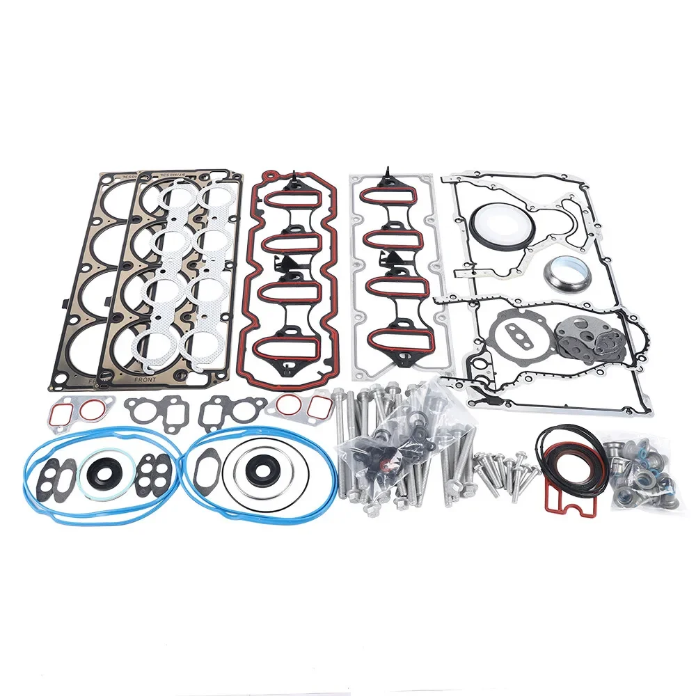 Полный комплект прокладок и болтов двигателя для GM/Chevy/GMC/Buick 4.8L 5.3L OHV MLS 2002-2004 годов (быстрая доставка в США)