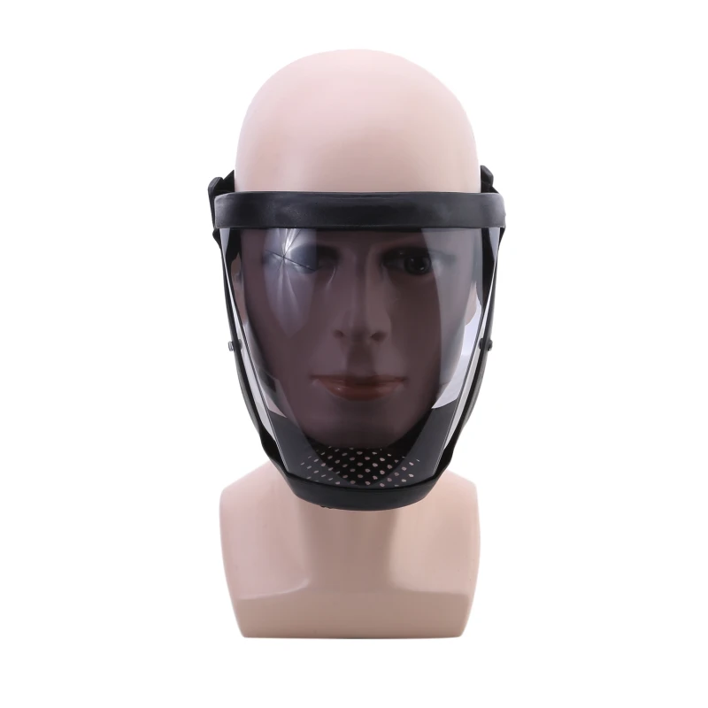 Anti-Fog Full Face Protection, Anti-Splash, Areia De Vidro, Sandisolation, Protetor De Chuva, Tampa Da Cabeça, 1Pc