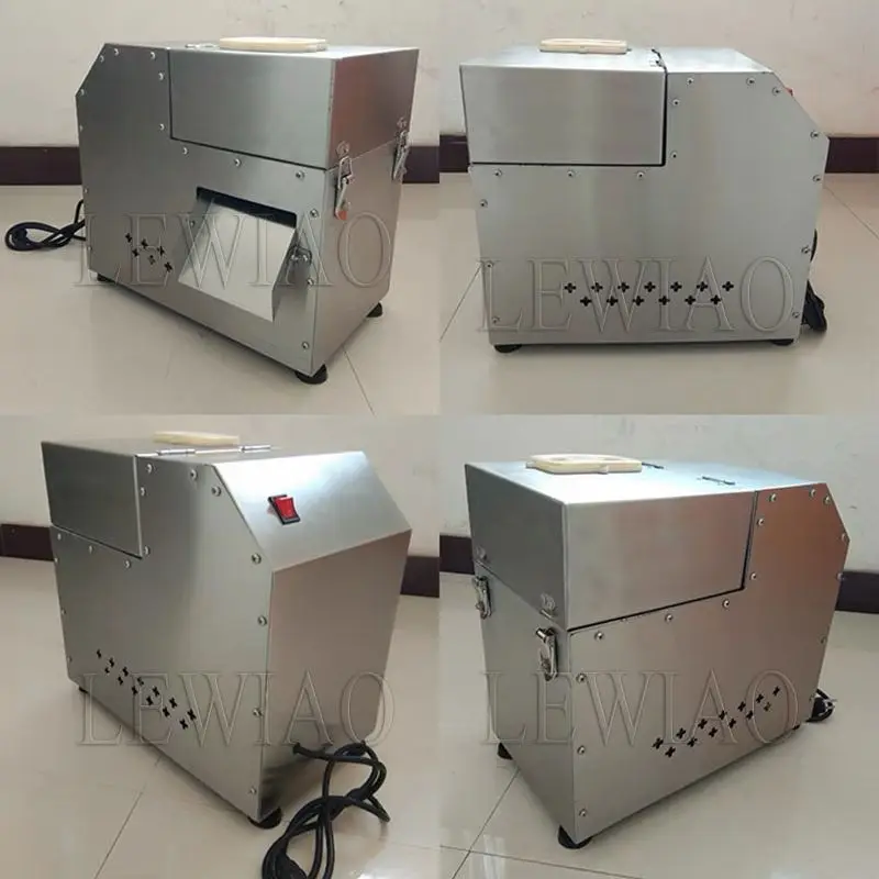 Máquina elétrica doméstica de corte em cubos de frutas e vegetais, pelotas cortadas em cubos, rabanete, cenoura, batata, taro