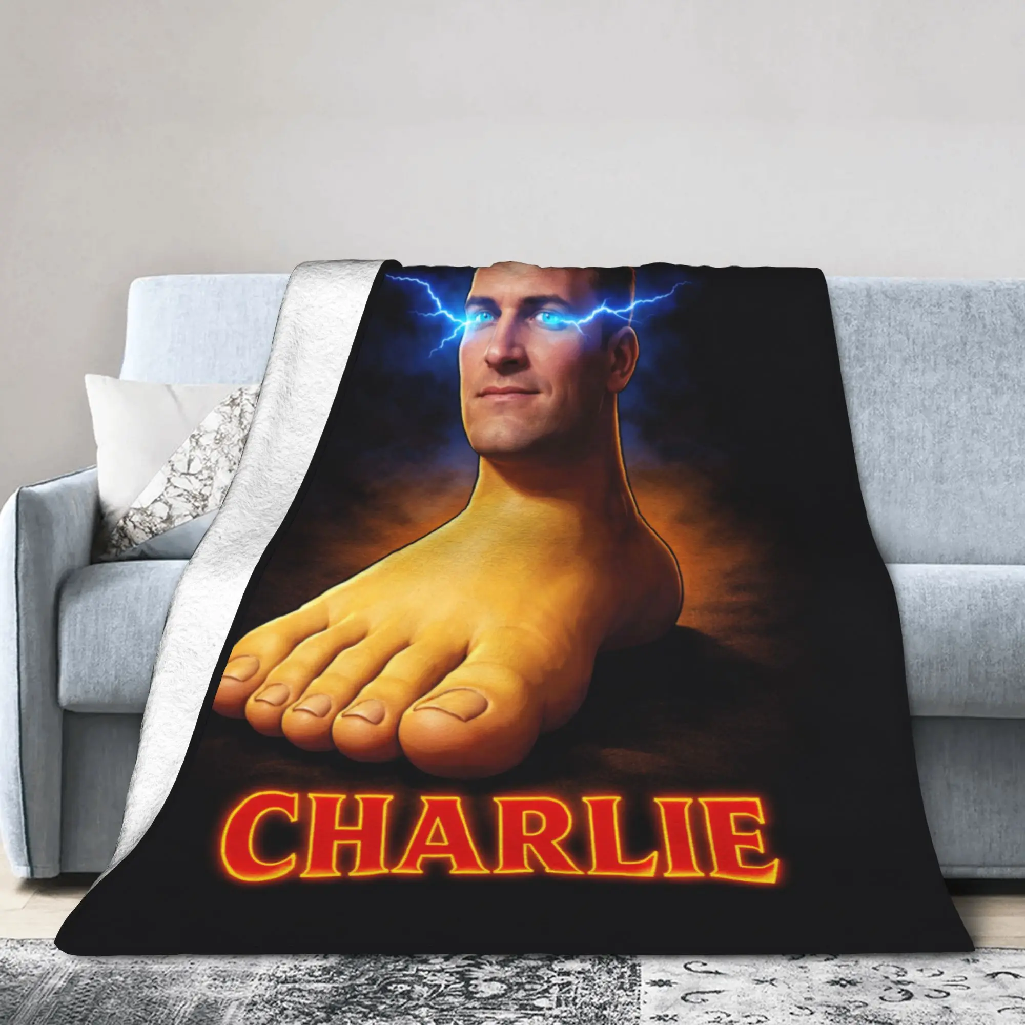 Charlie Kirk Meme Blankets  Flannel Throw Blankets Home Couch Decoration Soft Warm Bedsprea,