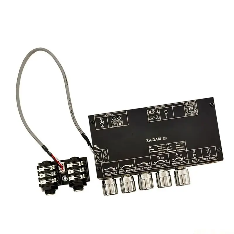 M5TD Isolated Karaoke Reverberation Board DC8-36V Bluetooth-compatible Amplifier view 3