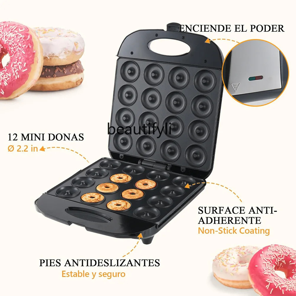Multifunctional Sandwich Maker Toaster Baker Breakfast Maker Donut Maker