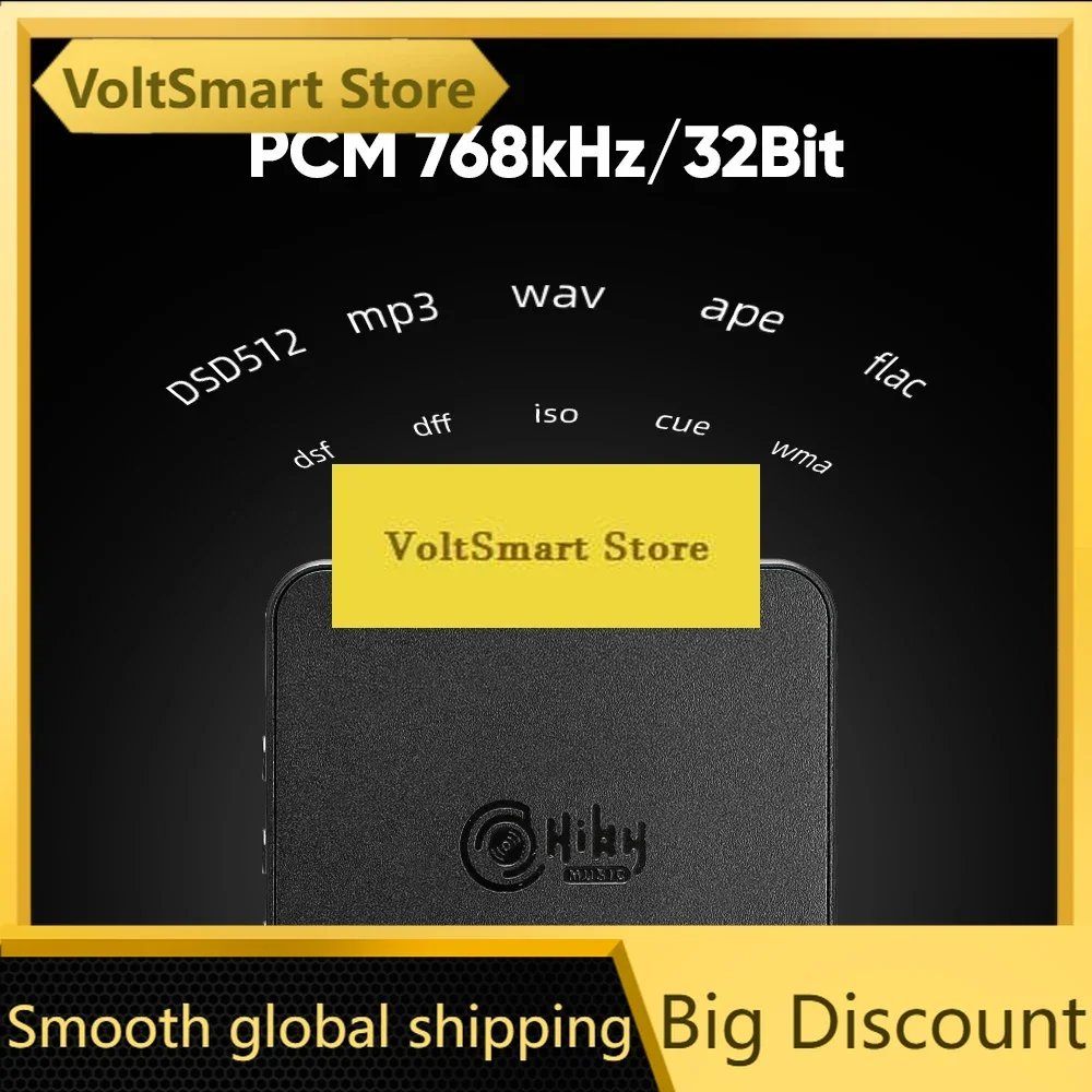 VoltSHiby Fd3 Type C Usb Dac Headphone Amplifier Audio Hifi Es9038q2m Dsd512 Mqa 2.5 3.5 4 Jack Earphone For Win10 Android Ios P