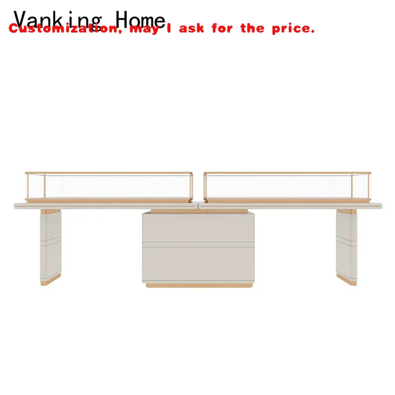 custom.Customized Glass Jewelry Display Cabinet Retail Showcase Shopping Malls Interior Customization Display System