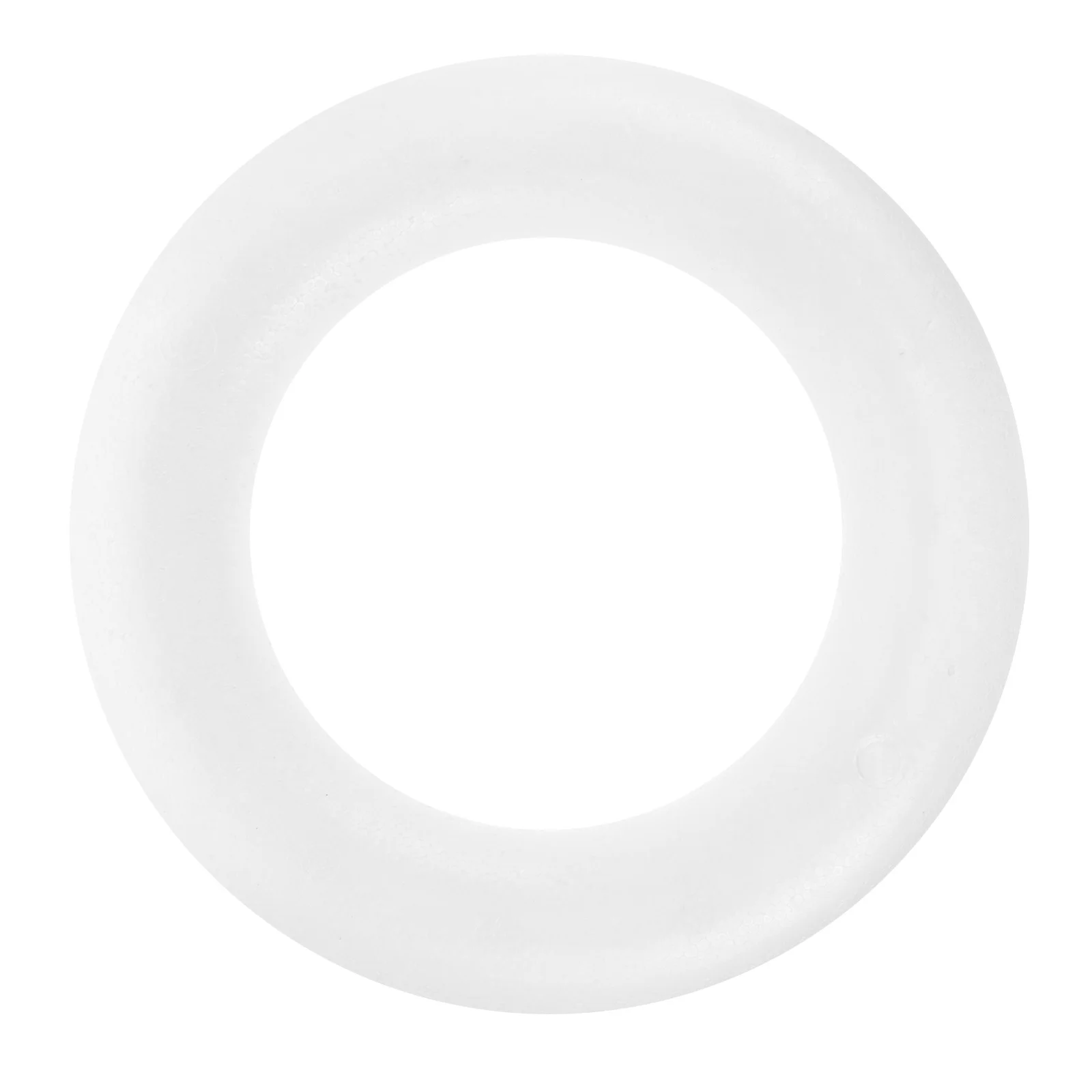 

Round Foam Circle DIY Craft Blank for Christmas Tree Party Decoration Lightweight Easy to Carry Multi-Functional Creative