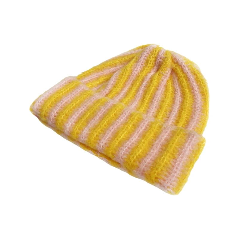 400A Stretchable Winter Skull Hat Cap Soft Acrylic Nylon Mix Outdoor Activity Gear