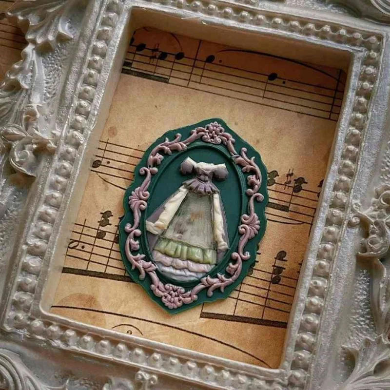 Selos criativos cabeças de vedação de fogo sereia borboleta espécimes relógio alívio jogadores cabeças de cobre irregulares selos de feijão envelope